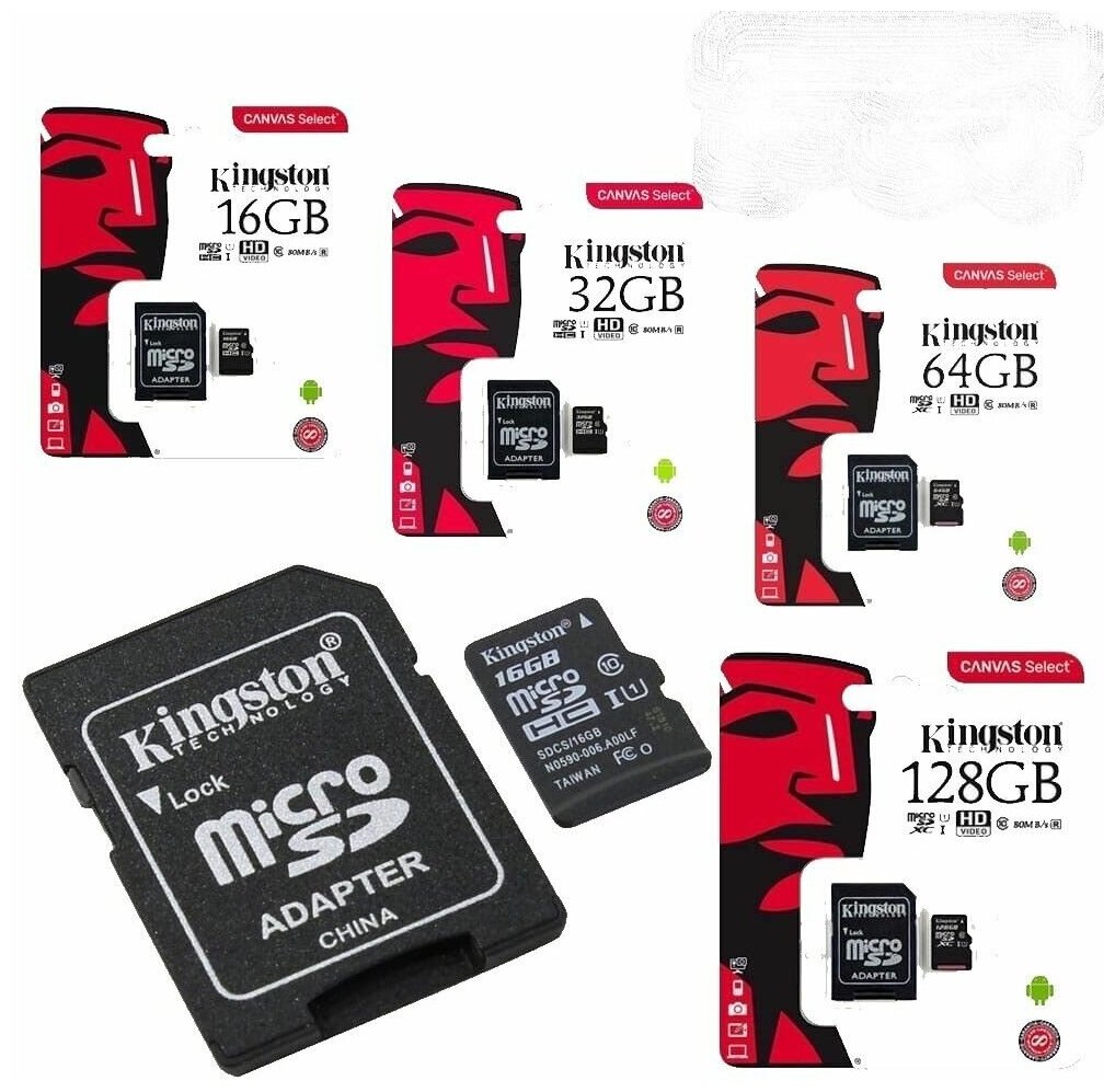 Карта памяти MicroSd 128 гб микро сд флешка Flash Gb micro sd MicroSDHC