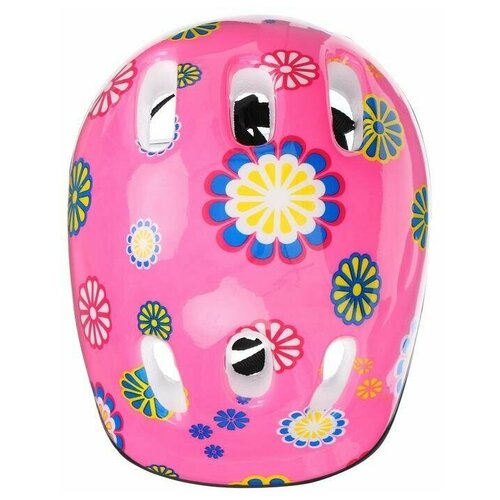Шлем защитный OT-SH6 детский, размер S (52-54 см), цвет розовый детский защитный шлем цвет розовый
