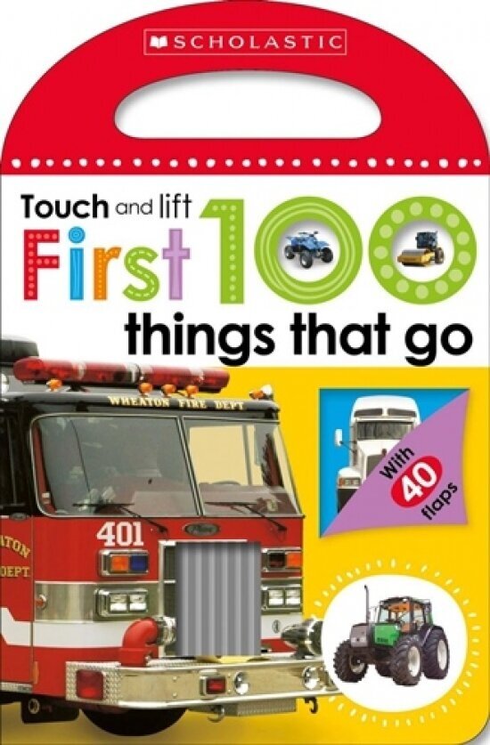 First 100 Things That Go (touch & lift board book) - фото №1