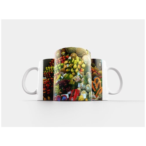 фото Кружка "фрукты, овощ, зеленый" 320 мл lotsprints