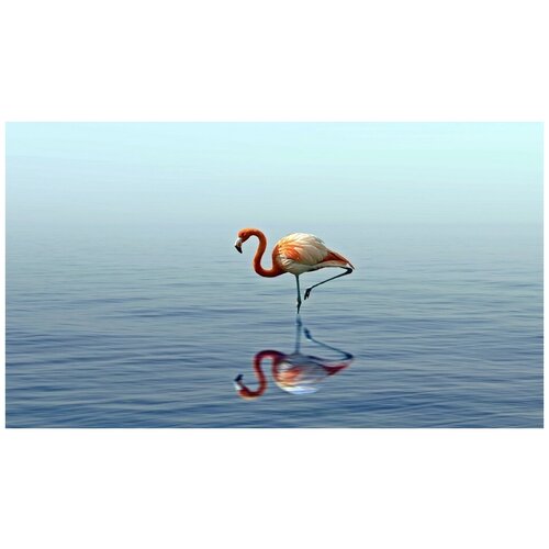 Интерьерная картина-обогреватель WarmART Розовый фламинго 60х100 см 600000₽