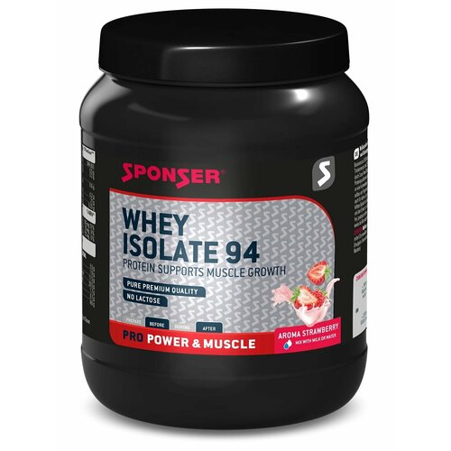 Изолят протеина SPONSER WHEY ISOLATE 94 CFM 425 г, Клубника