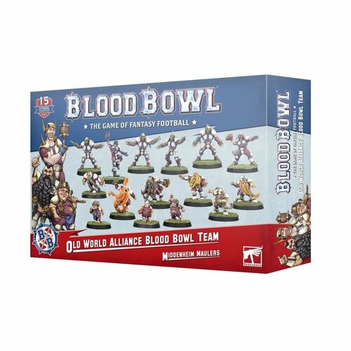 Миниатюры для настольной игры Games Workshop Blood Bowl: Old World Alliance Blood Bowl Team 202-05 книга правил для настольной игры games workshop blood bowl gutter bowl 202 34