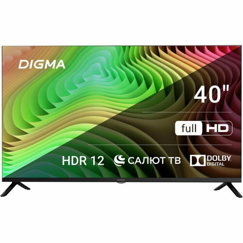 Digma DM-LED40SBB36, черный