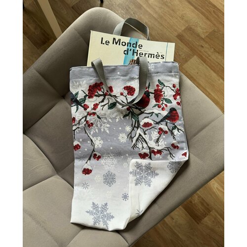 Сумка шоппер фактура гладкая серебристый 440₽