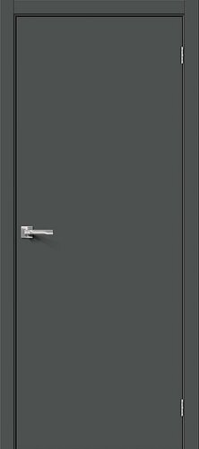 Изображение товара Межкомнатная Дверь ПЭТ Bravo Браво-0. П Stormy Silk 700x2000мм (Полотно+Коробка+5 Наличников) / Браво.