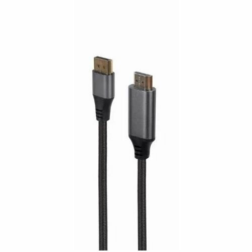 Кабель интерфейсный DisplayPort-HDMI Cablexpert CC-DP-HDMI-4K-6