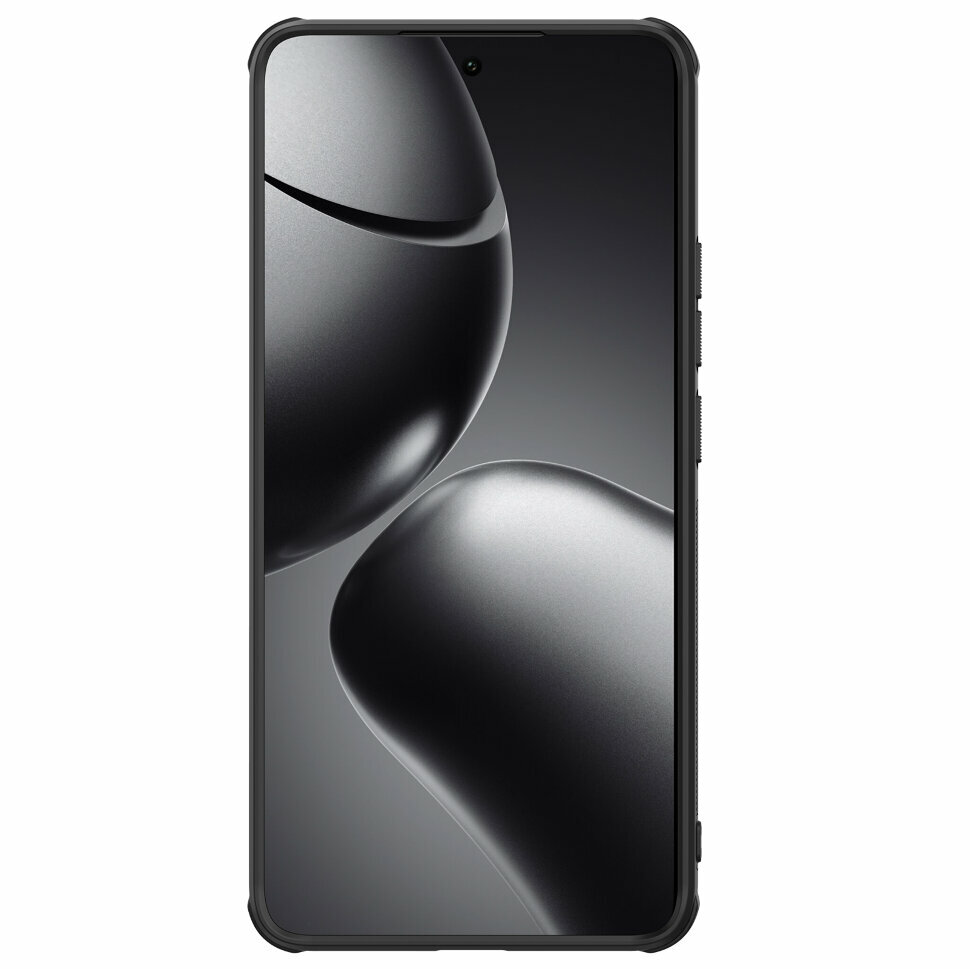 Накладка Nillkin Frosted Shield Pro пластиковая для Xiaomi Mi 14T Black (черная) — фото 1