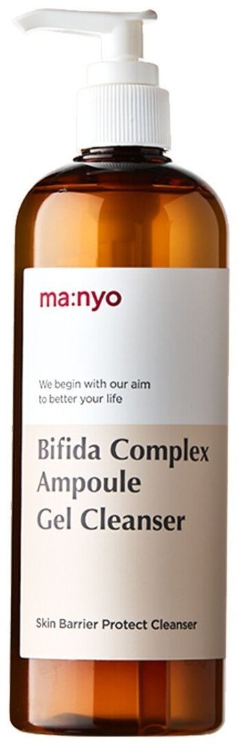 Manyo Factory гель для умывания Bifida Complex Ampoule Gel Cleanser, 400 мл, 400 г — фото 1
