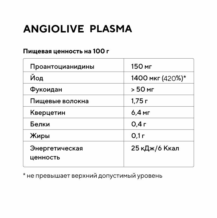 Картинки Гель из ламинарии и красного винограда Ангиолайв Специализированный пищевой продукт диетического лечебного питания