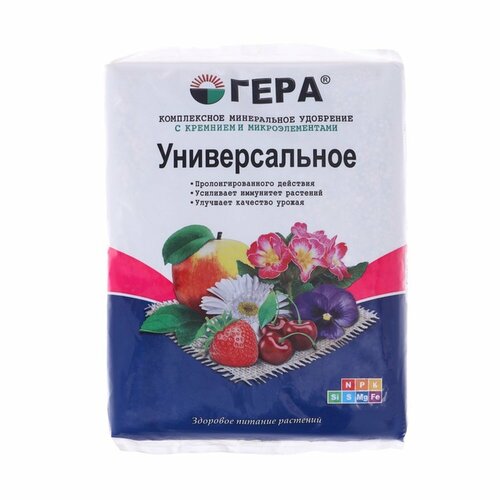 фото Минеральное удобрение с диатомитом "гера" универсальное, 0,9 кг 4740712
