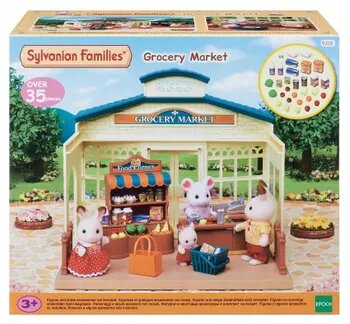 Игровой набор Sylvanian Families - Grocery Market - Продуктовый магазин - Сильвания Фэмили 5315