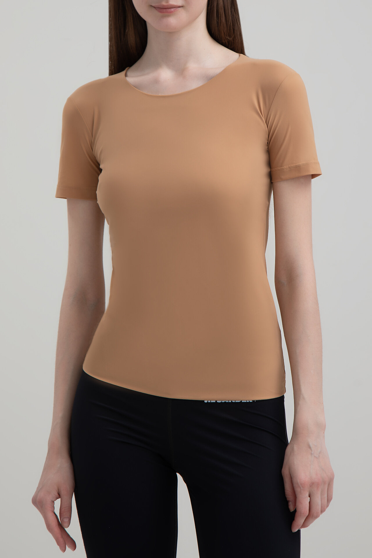 Футболка Jil Sander, размер M, бежевый — фото 1