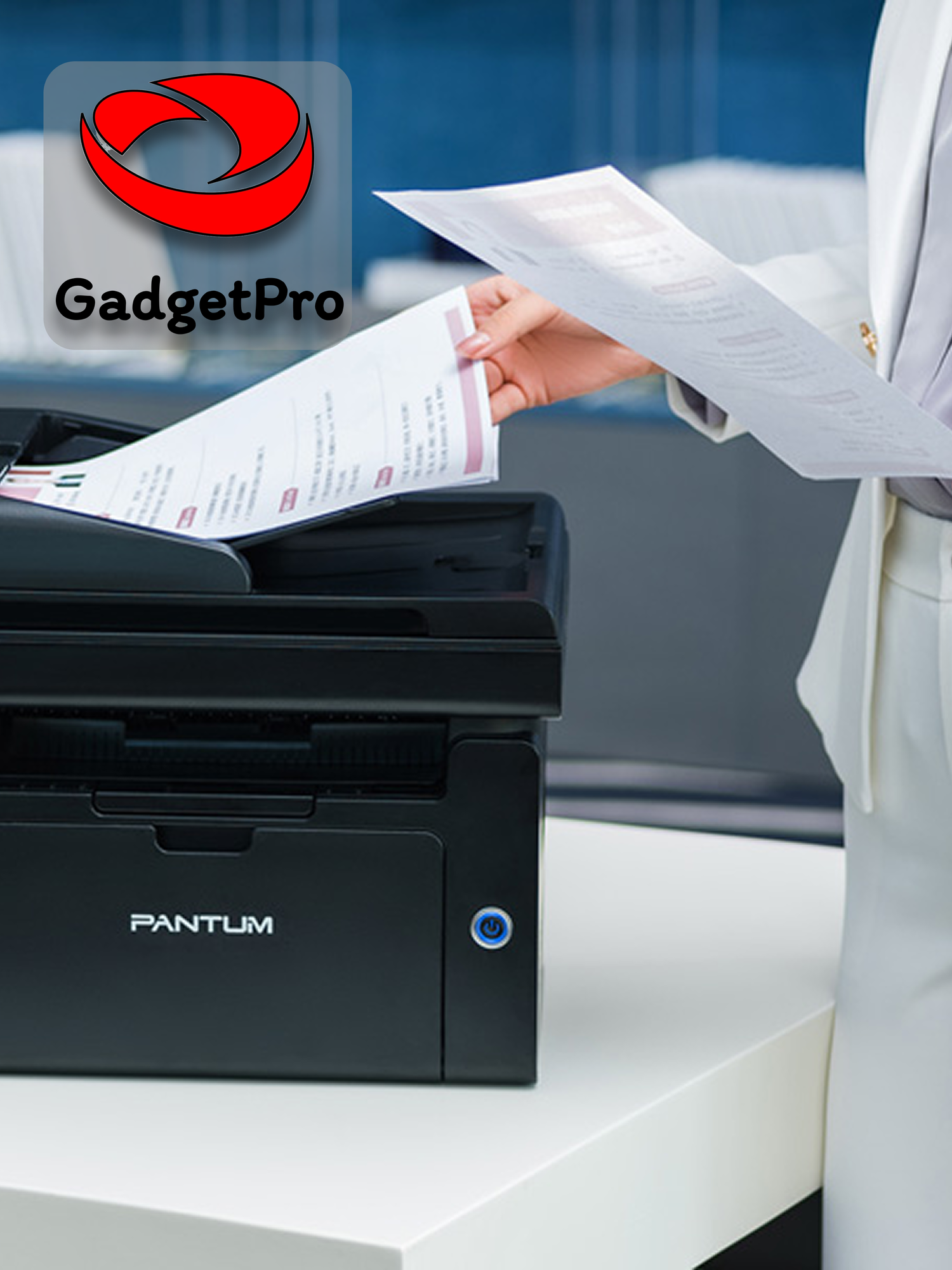МФУ Pantum M6550W лазерное A4, 22 стр/мин, Wi-Fi, автоподача, черное
