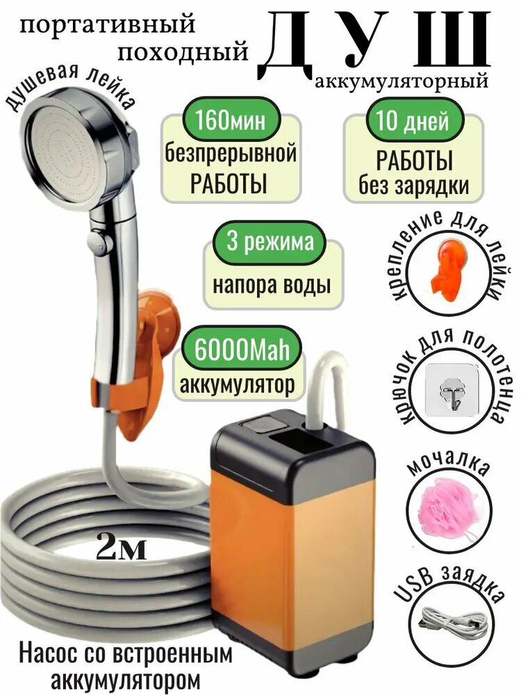 Know Easyx Переносной душ стандартный классический вариант базовой серии