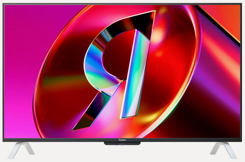 Изображение товара Телевизор Яндекс YNDX-00095, 55 дюйма, 4K Ultra HD, смарт ТВ, YаOS, черный