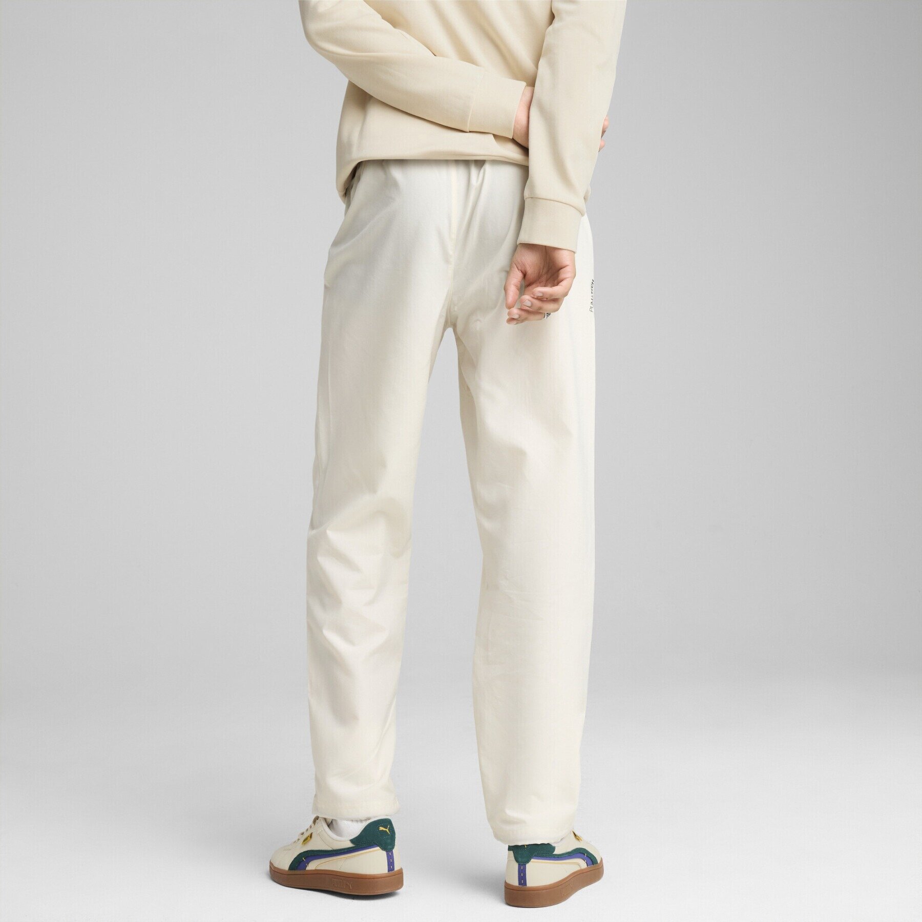 Брюки спортивные PUMA PUMATECH, размер L, бежевый — фото 1