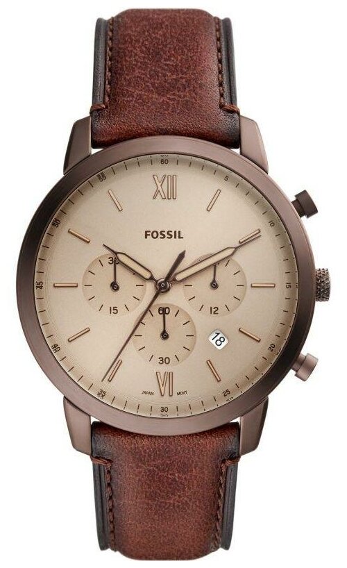 Наручные часы FOSSIL Neutra, коричневый