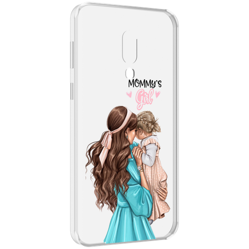 Чехол MyPads Мама-девочки женский для Meizu 16 Plus / 16th Plus задняя-панель-накладка-бампер