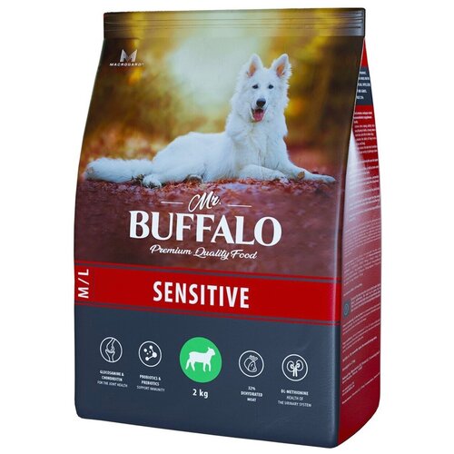 Сухой корм для собак Mr.BUFFALO Sensitive с ягненком 1 уп. х 1 шт. х 2 кг