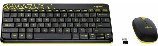 Комплект: клавиатура+мышь Logitech MK240 Wireless Combo Nano Black (920-008198)