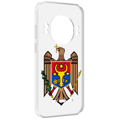 Чехол MyPads герб-молдовы для UleFone Power Armor 16 Pro задняя-панель-накладка-бампер