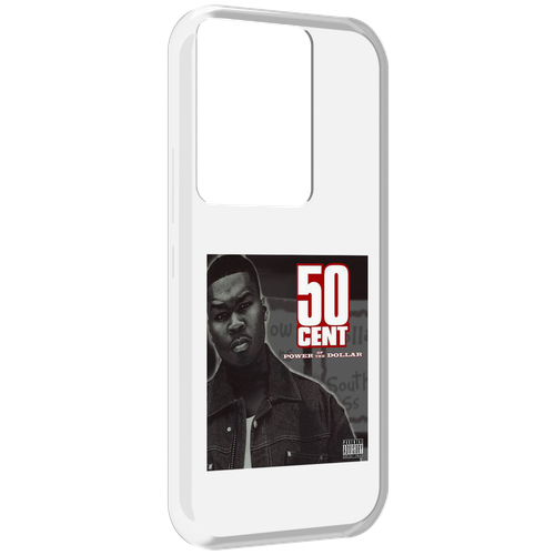 Чехол MyPads 50 Cent - Power Of The Dollar для Itel Vision 3 Plus / Itel P38 Pro задняя-панель-накладка-бампер