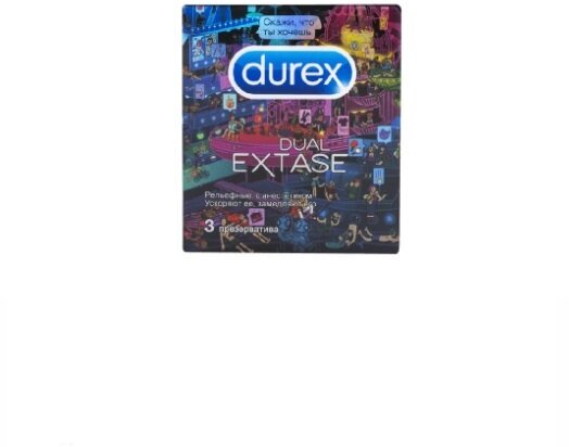 Презервативы Durex Dual Extas рельефные, 3 шт - фото №11