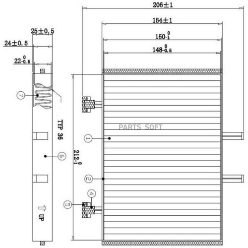 DOUBLE-FORCE DFC0508 1шт Фильтр салона DOUBLE FORCE DFC0508
