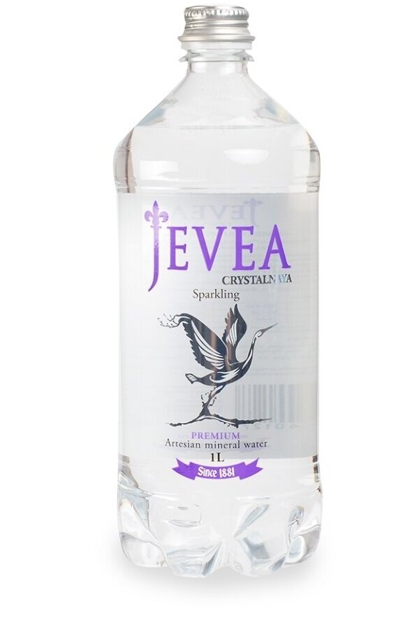 Вода минеральная Jevea природная питьевая столовая газированная