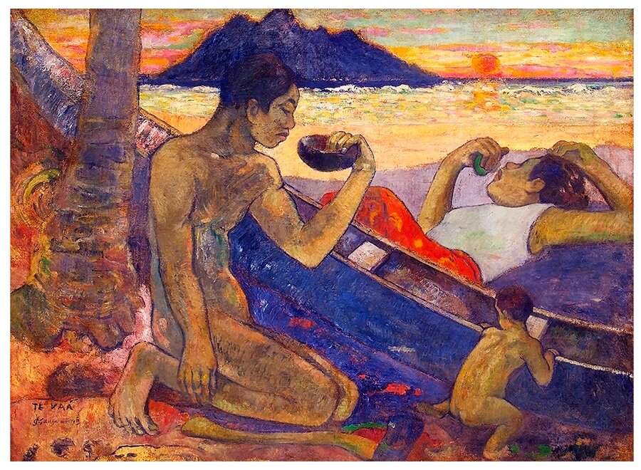 Описание картины поль гоген таитянские пасторали