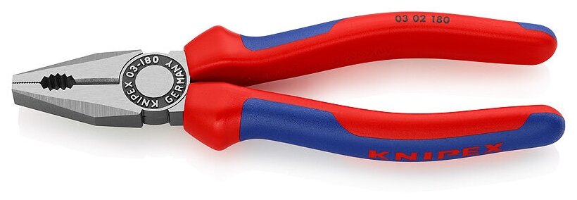 Плоскогубцы комбинированные KNIPEX KN-0302180