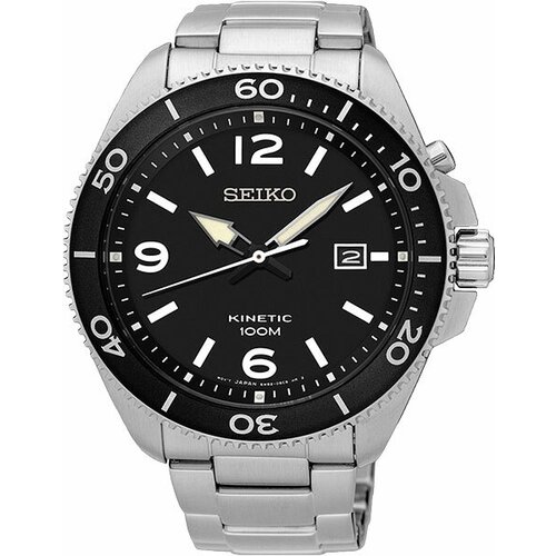 фото Наручные часы seiko ska747p1, серебряный, черный