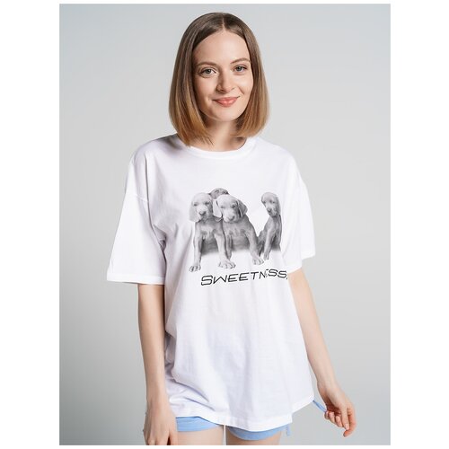 фото Футболка с кор.рукавом твое 81692 размер s, белый, women