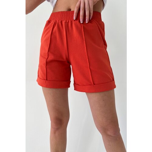 фото Шорты натали, размер 46, красный