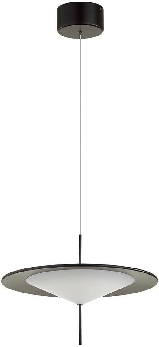 Светильник подвесной Odeon Light Steka 5012/16L, LED, 16Вт, кол-во ламп:1шт, Черный