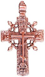 Голгофский крест, медь Мастерская Алешиных