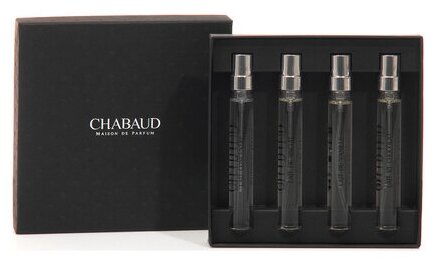 Chabaud Maison de Parfum Set Gourmand туалетная вода 4*7,5мл (Lait De Biscuit + Lait De Vanille + Lait et Chocolat + Lait Concentre)