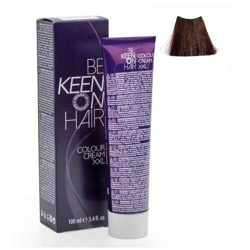 KEEN Be Keen on Hair крем-краска для волос XXL Colour Cream, 5.7 schoko