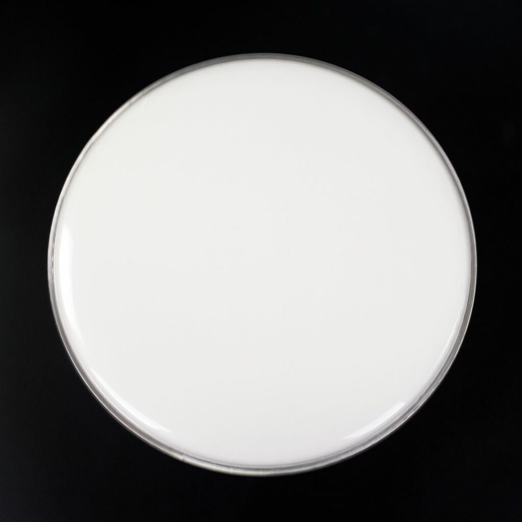 Пластик для малого и том-барабана 6", белый, Bowo PW025-06