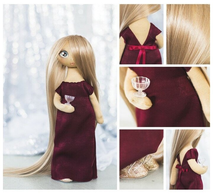 Арт Узор Набор для шитья. Интерьерная кукла «Лорен», 30 см