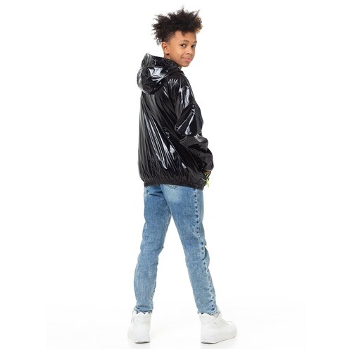 фото Ветровка детская v-baby, 63-007 (128см), черный