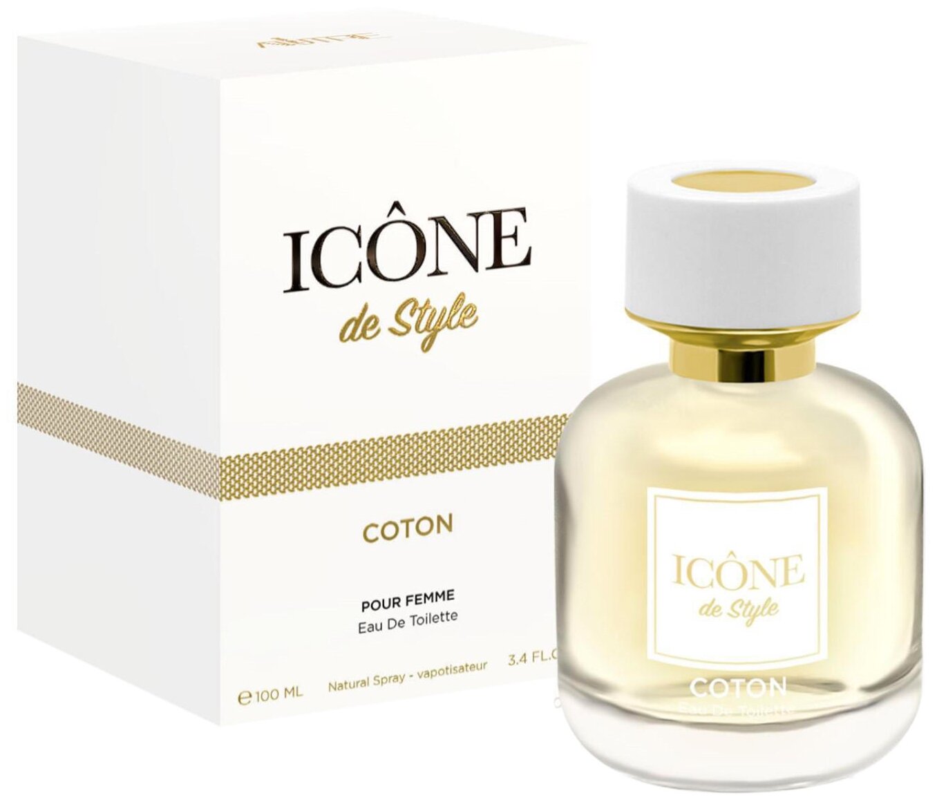 Женская туалетная вода Art Parfum Icone de Style Coton, 100 мл