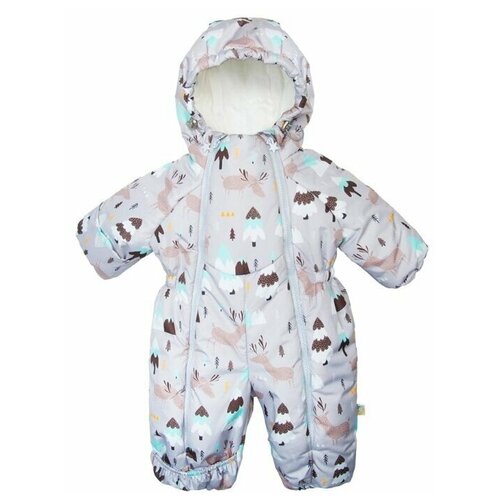 фото Комбинезон сонный гномик сириус 2013 размер 80, серый с рисунком