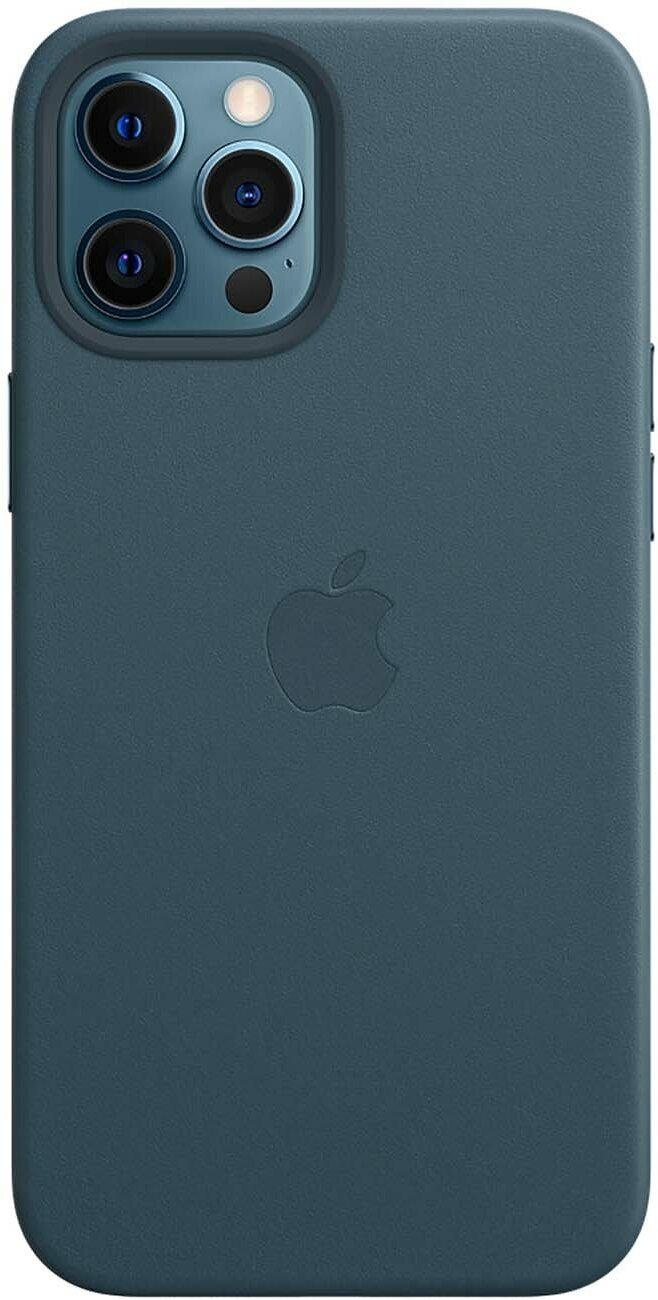 Чехол Apple iPhone 12 Pro Max Leather MagSafe Baltic Blue