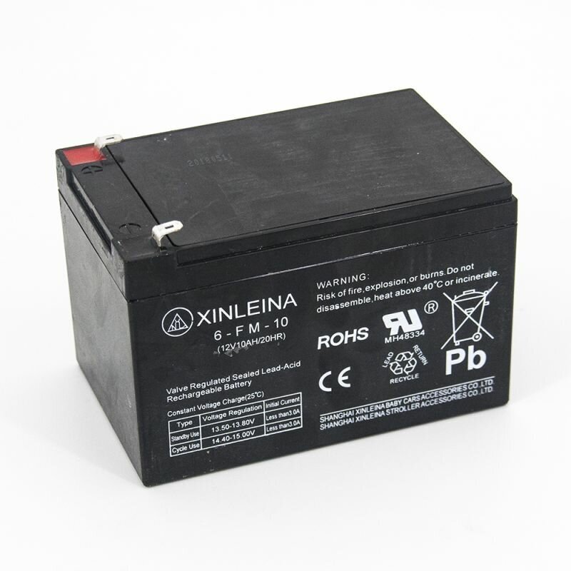 Запчасти для электромобилей Xinleina Аккумулятор XINLEINA 12V10Ah/20Hr - X-6FM10