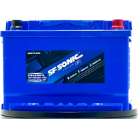 Автомобильный аккумулятор премиум класса SF SONIC EFB 6СТ-72 Ah обратная полярность