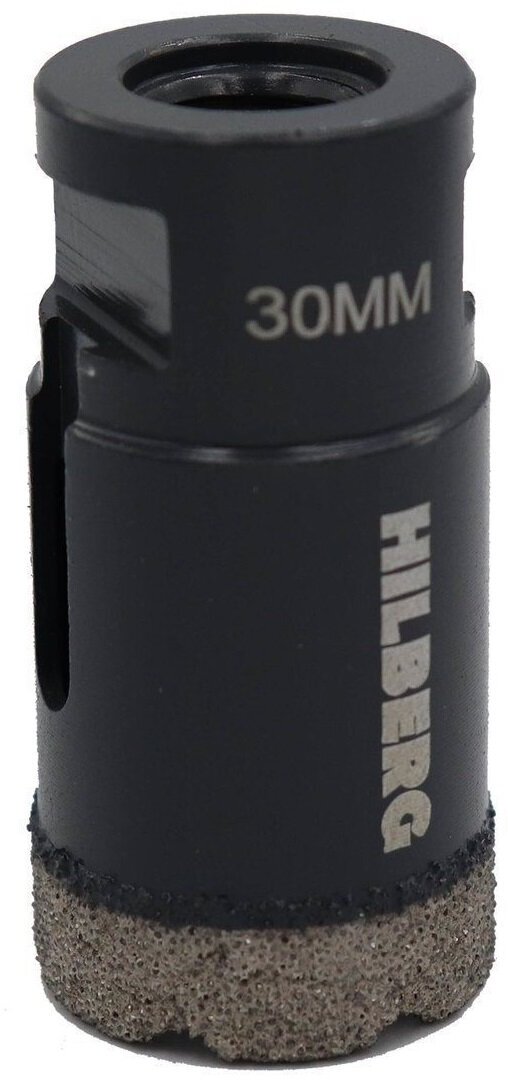 Коронка алмазная 30 мм Hilberg Super Hard M14 HH630