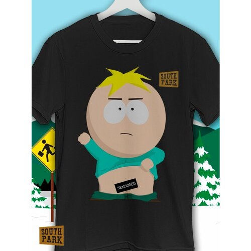 фото Футболка hilari, размер 44, черный, белый