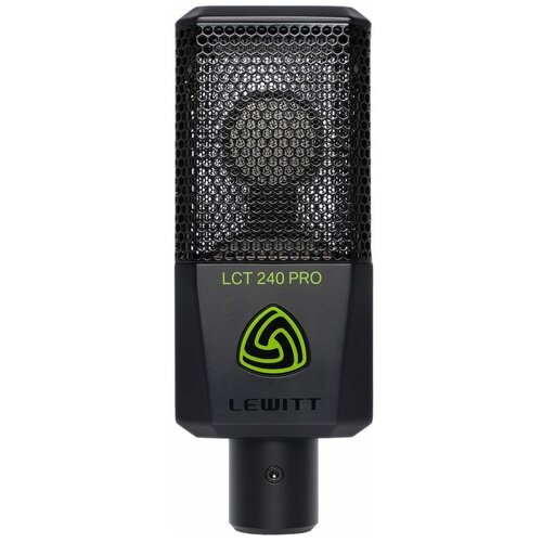 LEWITT LCT240PRO BLACK студийный кардиоидый микрофон с большой диафрагмой